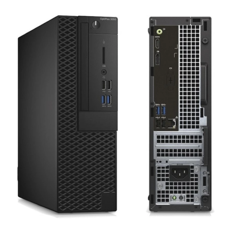 Refurbished Dell Optiplex 5050 SFF Desktop | Intel Core i7-6th Gen | 8GB DDR4 | 256GB SSD | Dell KB+M