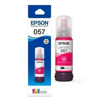 Epson 057 Magenta Ink Bottle (70ml) for L8050 & L18050 | Genuine High-Yield Refill