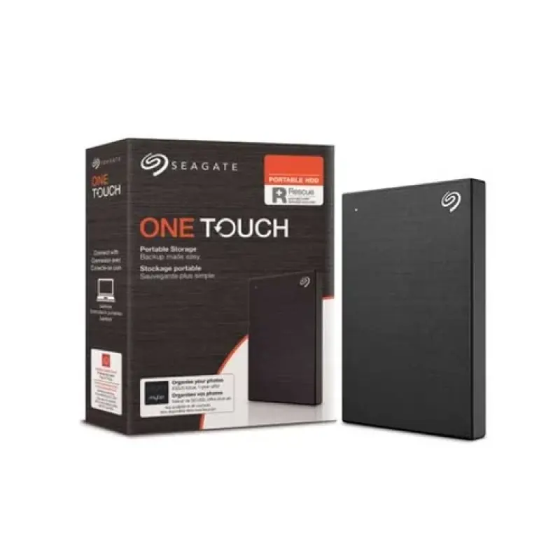 Seagate One Touch 4TB HDD + 3yr Rescue Data Recovery