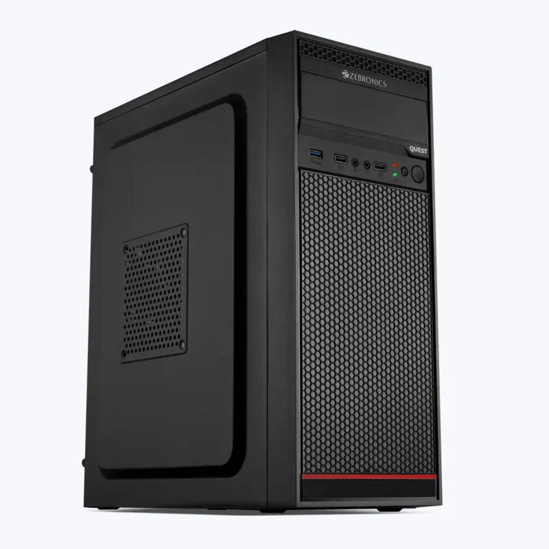 Zebronics Ruby ATX Cabinet with 450W SMPS | Professional PC Case - TN29.in