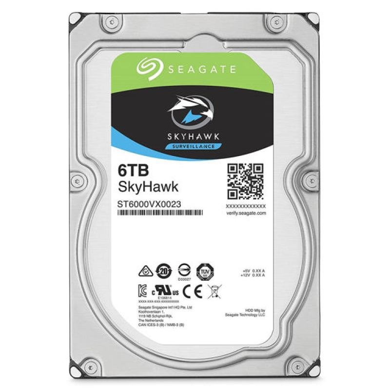 Seagate 6TB Surveillance HDD | Optimized for NVR/DVR & 24/7 Recording